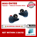 [🎶SG] IKKO OH10S Sapphire Mirage 1 Dynamic + 1 Balanced Armature Driver IEM. 