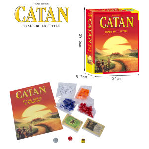เกมกีฬา Catan/Catan Extension - 5-6 Player Board Game  ประสบการณ์การ์ดหลายคนที่จำเป็นสำหรับความสนุกสนานและบรรจุภัณฑ์ที่สวยงาม