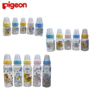 Botol Susu Pigeon Slim Neck Peristaltic Ulir/Botol Pigeon Standar Ulir 50ml 120ml 240ml