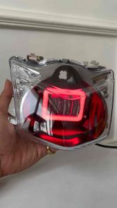 LAMPU DEPAN HONDA BEAT LAMA BEAT KARBU DAYMAKER Led 3 MATA MERAH