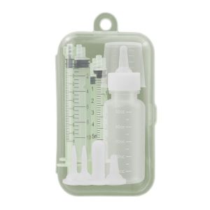 10pcs / Set Miracle Nipple Dot Susu Kucing Anjing Miracle Dot Nipple Spuit Nipple Kucing 1 3 5 10 ml