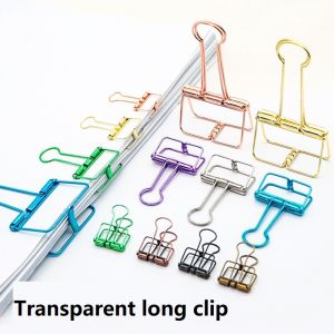 5PCS Paper Metal Diary Clip Office Kawaii Binder Note Stationery Clips Notebook Clip Stationery Cute HXZ052026