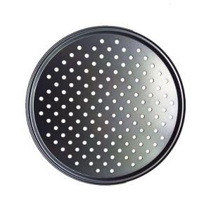 9/10/11/12 Inch Baking Pizza Pan with Holes Carbon Steel Nonstick Kitchen Cooking Tools Pancake Oven Accessories