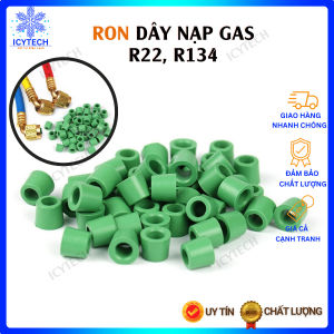Combo 10 Ron dây nạp gas R22 R134 gioăng dây sạc gas lạnh zoăng phớt làm kín đầu dây ga xịn - ICYTECH
