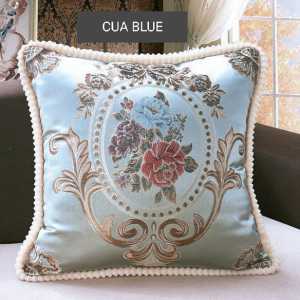 Paket Sarung Bantal Sofa Dengan Isinya Import Mewah European Moroccan Style Classical l Cushion Pillow Cover Silk Premium 50x50 cm