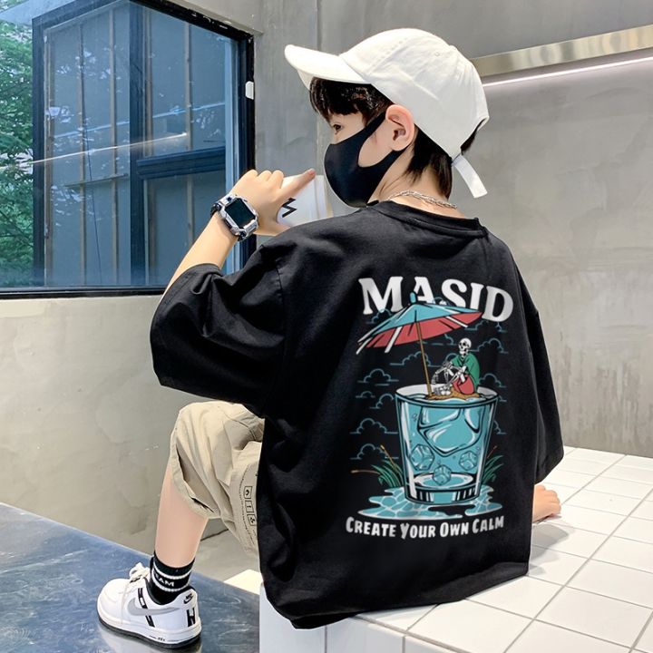 COD MASID BY Geo ong 5.0 CLOTHING FOR KIDS PALAWAN BOYS Tshirt pure cotton shirt