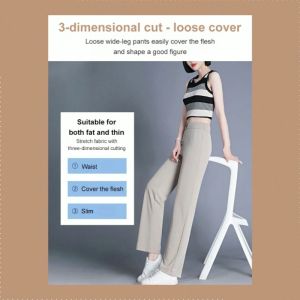 Casual Pants Slim and Shapely Suit Pants Fashion Easy to Match Petite Commuter Business Zipper Buttons