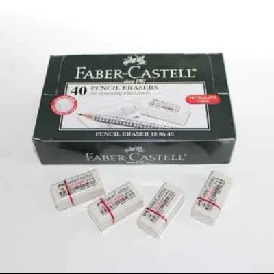 (10 pcs) Penghapus Pensil Joyko Faber Castell Pentel