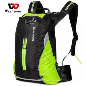 WEST BIKING 16L Túi Xe Đạp Không Thấm Nước Đi Xe Đạp Đi Bộ Đường Dài Leo Núi Túi Ba Lô Thể Thao Ngoài Trời Phản Quang Siêu Nhẹ
