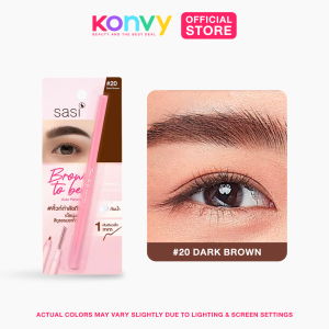 SASI Brow - to - be Auto Pencil 0.1g (Precise Eyebrow Pencil for Easy Brow Grooming)