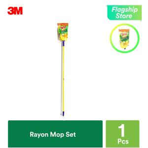 3M Scotch-Brite Rayon Strip Mop - Lightweight and Long Lasting - Superior Cleaning Performance - For Floors, Tiles, and Laminates - 1 Pc/Pack