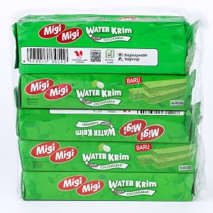 Migi Migi Wafer Krim Pack Isi 10 X 10gr Migimigi Keju Cokelat Cocopandan Vanilacokelat Mocca Strawberry Snack Cemilan Anak Murah Enak Halal