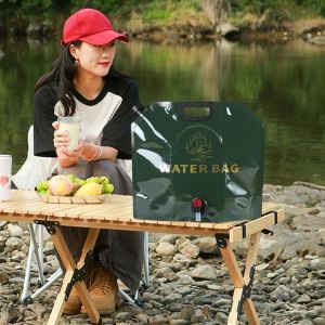 WESHOP8888 1pcs Collapsible Water Tank Container Bag 7.5L Large Capacity Camping Water Storage Bag