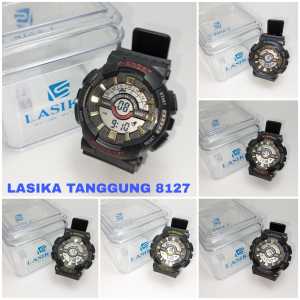 Jam Tangan Digital Remaja SD SMP SMA Anti Air Karet Rubber LASIKA 8127