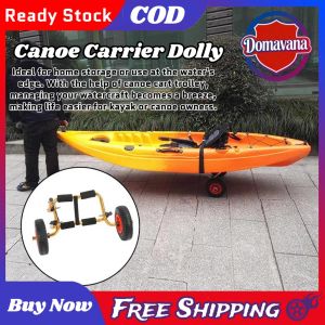 Domavana Canoe Carrier Dolly Efficient Aluminum Transport Cart Home Storage Suitable for Kayaking Small Boats