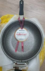 Cooking pan/Wok/Fry pan/ Double Sided pan Monster cooker 5 IN 1 from Korea