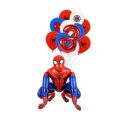 HJGTH Spiderman Party Geburtstag Dekorationen Gefälligkeiten Geschenke Spiderman Tischdecke Cupcake Topper Für Kid Kleinkind Geburtstag Dekorationen ERGRT. 