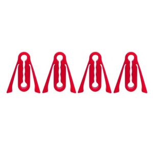 ADAM 4Pcs Silicone Car Door Shock Absorber Seal Soundproofing Door Lock Cover Durable Shock Absorption Sound Damper Door Lock Buffer for Quieter Closing