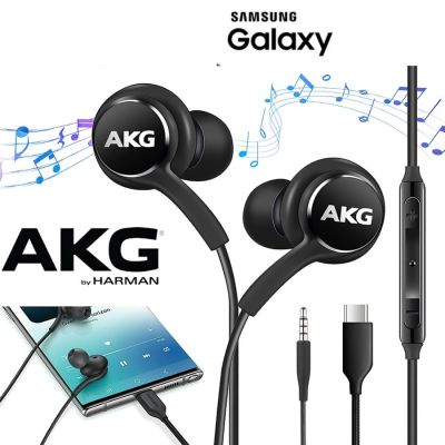 In-ear earphone for Samsung AKG S8 S9 S10 S20 S21 S22 Note 8 Note 9 Note 10 Note 20 Type C Jack-3.5mm