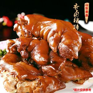 Instant-to-eat fragrant braised pork trotters vacuum pork claws braised instant cold dishes pork cooked food Shandong specialty pork hands