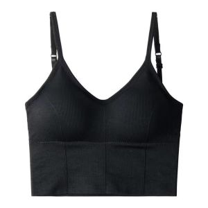 OU SHI168shope เสื้อชั้นในผู้หญิง รุ่นB-035 สปอรตบราสายเดี่ยว โชว์แผ่นหลังสุดเซ็กซี่ พร้อมส่ง เสื้อครอป