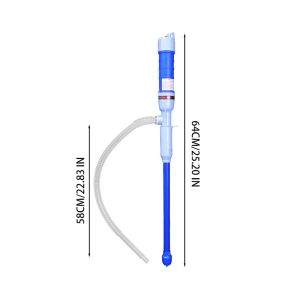 Portable Battery Powered Electric Fuel Transfer Pump / High Efficiency Multifunctional Fluid Extractor / Emergency Oil Water Transfer Pump for Auto Use