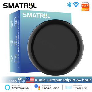 SMATRUL Tuya WiFi IR Remote Control for Air Conditioner TV Smart Home Infrared Universal Remote Controller Work For Alexa/ Home/天猫精灵