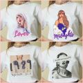 Oversized Tshirt Taylor Swift Lover Midnights Reputation Cotton Cotton. 