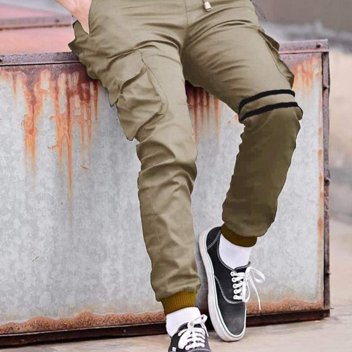 Celana Chino Jogger Kargo Man Premium Lazada Indonesia