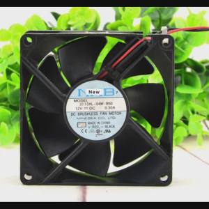 New 8cm Axial Cooling Fan for NMB 3110KL-04W-B50 80mm X 25mm Dc 12V 0.30A Server Cooling Fan 3250RPM High Airflow 38.8CFM