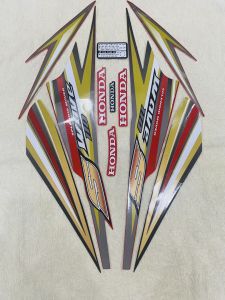 Bộ tem decal dán xe máy honda wave s110 đời 2010 màu đỏ siêu đẹp