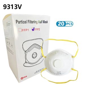 60/40/20 Pcs FFP2 EU CE Certification Mask for Dustproof Face Mask Anti Droplet Particle Filtering Half Masks