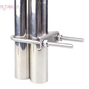 MIZ M6 U Bu Lông Gắn Phần Cứng Nhiệm Vụ Nặng Nề Chống Gỉ Mast Để Mast Kẹp V Hàm Khối Núi Khung Kit Cho Bên Ngoài Nhà Antenna