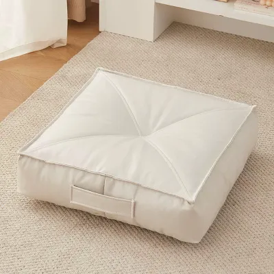 TurTle Thickened Square Tatami Floor Seat Cushion/Lightweight Chair Pad/Chair Removable Washable
