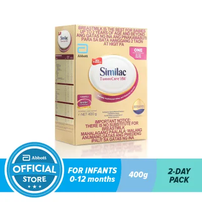 Similac TummiCare HW One 400g Infant Formula for 0-12 Months Old Milk Powder