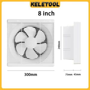 8/10 /12 Inch louver ventilation fan High-quality wear-resistant sleeve bearing motor Applied to vents kitchenbathroom