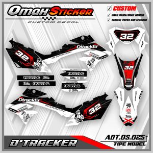 Decal Kawasaki Dtracker Full Body Stiker Dekal Dtracker Full Body Desain. ADT.01. ADT.025