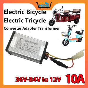 Melo home E-Bike Transformer Converter Adapter DC 36V-72V to 12V10A Electric Vehicle Converter For E-Bike