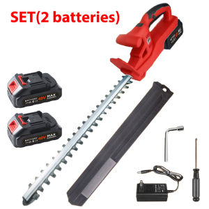 20 Inch Electric Hedge Trimmer 20000RPM Lawn Mower Garden Landscaping Hedge Pruning Shears Tool Fit For Makita 48V Battery Pins