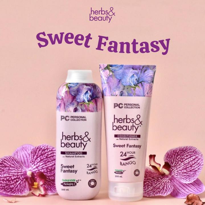 Sweet Fantasy Shampoo & Conditioner Herbs & Beauty Shampoo and