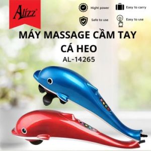 Máy massage toàn thân cầm tay cá heo 6 đầu ALIZZ AL-14265