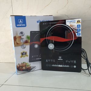 Bếp Điện Từ Đơn Asanzo ISTD1 Công Suất 2000W Mặt kính cường lực kiểu dáng sang trọng hàng chính hãng