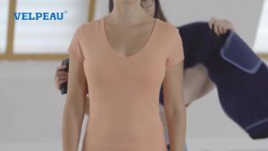 สายรัดแขน Velpeau สำหรับการนอนหลับ อุปกรณ์ตรึงไหล่สำหรับผู้หญิงและผู้ชาย - สายรัดนุ่มมากสำหรับการฉีกขาดของข้อหมุน แตกหัก ข้อเคลื่อน แตกหัก หลังการผ่าตัด (S: รอบอก 23.5″-28.5″)