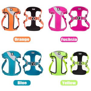 TRUELOVE Dog Khai Thác Có Thể Điều Chỉnh Lưới Mềm Dễ Dàng Trên Vest Không Kéo Chó Khai Thác An Toàn Phản Quang Ngoài Trời Cho Thú Cưng Nhỏ Vừa