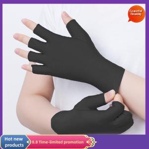 Graceful Summer Ice Silk Half Fingers Gloves Women Breathable Thin Fingerless Gloves Outdoor Riding Driving Gloves Sunscreen Mittens