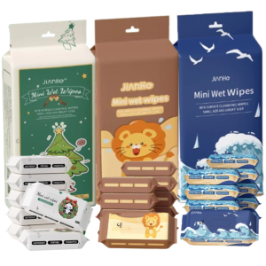 Cleaning Wet Tissue Baby Portable Mini Wet Wipes None Alcohol None Benzoate None Essence Tisu Basah Portable Small Bag