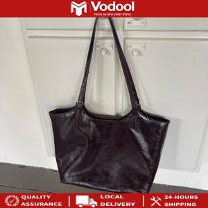 Tote Bag for Women PU Leather Tote Bag Soft Leather Simple Shoulder Bag for Work Travel Daily Use