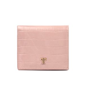 Troy - Lily - Dompet Wanita Kecil Premium Black Pink