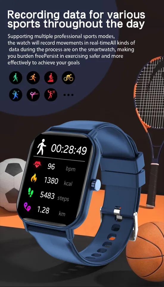 Aolon GTS SmartWatch 41mm Bluetooth Call Capacity 280mAh IP67