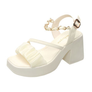 Suitable Outfits High Heel Platform Sandals for Women waterproof elegant Open-toe high heels